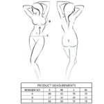 PASSION - RESILQUE SET SUJETADOR + TANGA NEGRO S/M - Imagen 4