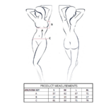 PASSION - ANUVERA SET SUJETADOR + TANGA BLANCO L/XL - Imagen 4