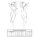 PASSION - TIVOLEA SET SUJETADOR + TANGA VIOLETA L/XL - Imagen 4