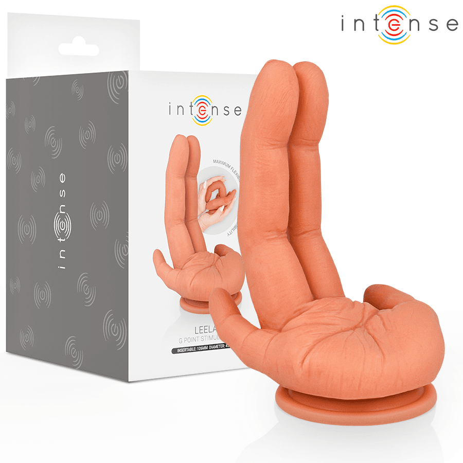INTENSE - LEELA ESTIMULADOR PUNTOG MANO FLEXIBLE 12,6 CM