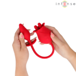 INTENSE - MELANIE DOBLE ESTIMULADOR CLÍTORIS CON LENGUA ZIGZAG - Imagen 2