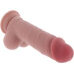 GET REAL - PENE REALÍSTICO DELUXE CON TESTÍCULOS EXTRA GRUESO 20 CM - Imagen 3