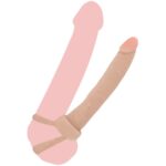 GET REAL - DOUBLE TROUBLE PENETRADOR ANAL SILICONA 16 CM - Imagen 2