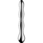 SATISFYER - COSMIC CREST 2 DILDO ACERO INOXIDABLE DOBLE USO - Imagen 4