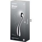 SATISFYER - STAR FORCE 4 DILDO ACERO INOXIDABLE DOBLE USO - Imagen 5