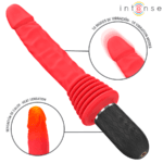 INTENSE - CYNTHIA VIBRADOR THRUSTING CONTROL REMOTO CON CALOR - Imagen 3