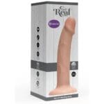 GET REAL - DILDO REALISTA VIBRADOR DE SILICONA CLARO 19.5 CM - Imagen 4
