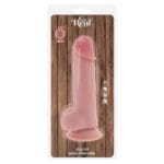 GET REAL - PENE REALÍSTICO DELUXE CON TESTÍCULOS EXTRA GRUESO 34.5 CM - Imagen 5