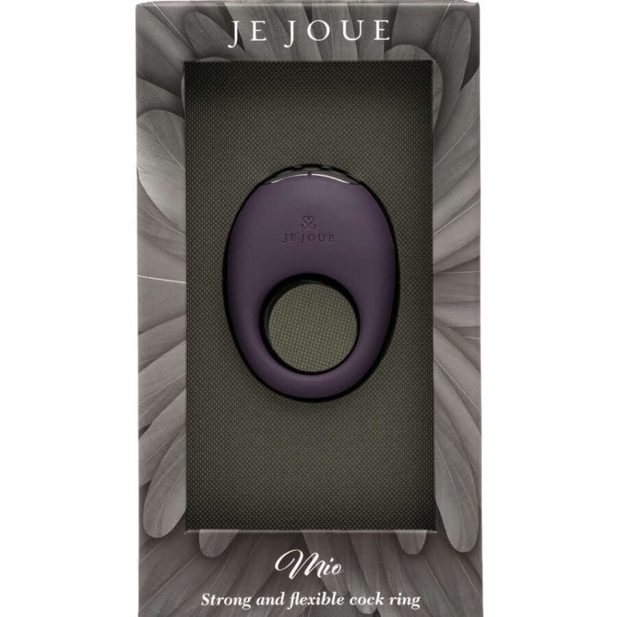 JE JOUE - MIO ANILLO PARA EL PENE VIBRADOR FUERTE Y FLEXIBLE MORADO
