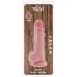GET REAL - PENE REALÍSTICO DELUXE CON TESTÍCULOS EXTRA GRUESO 25 CM - Imagen 5