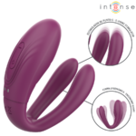 INTENSE - SANDRA VIBRADOR  ESTIMULADOR DE PINZAS CON GOLPETEO CONTROL REMOTO - Imagen 3
