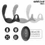 ADDICTED TOYS - ANILLO DOBLE VIBRADOR PROSTÁTICO CONTROL REMOTO - Imagen 5