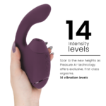 WOMANIZER - DUO NEXT ESTIMULADOR VIBRADOR DUAL CLÍTORIS  PUNTOG MORADO - Imagen 5