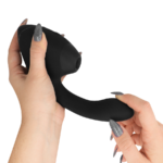 WOMANIZER - DUO NEXT ESTIMULADOR VIBRADOR DUAL CLÍTORIS  PUNTOG NEGRO - Imagen 4