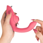 WOMANIZER - BLEND ESTIMULADOR VIBRADOR RABBIT ROSA - Imagen 4