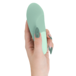 WOMANIZER - VIBE VIBRADOR LAY-ON SILENCIOSO VERDE CLARO - Imagen 4