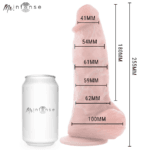 MR INTENSE - BIG PENE SPENCER DILDO SILICONA 25,5 CM -Ø- 6.2 CM - Imagen 4