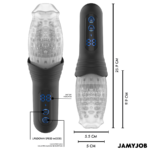 JAMYJOB - BLOW-R MASTURBADOR CON THRUSTING Y ROTACIÓN - Imagen 4