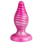 SILEXD - CHERRY PLUG ANAL FANTASY SILICONA LIQUIDA TERMOREACTIVO ROSA 9.2 CM - Imagen 3