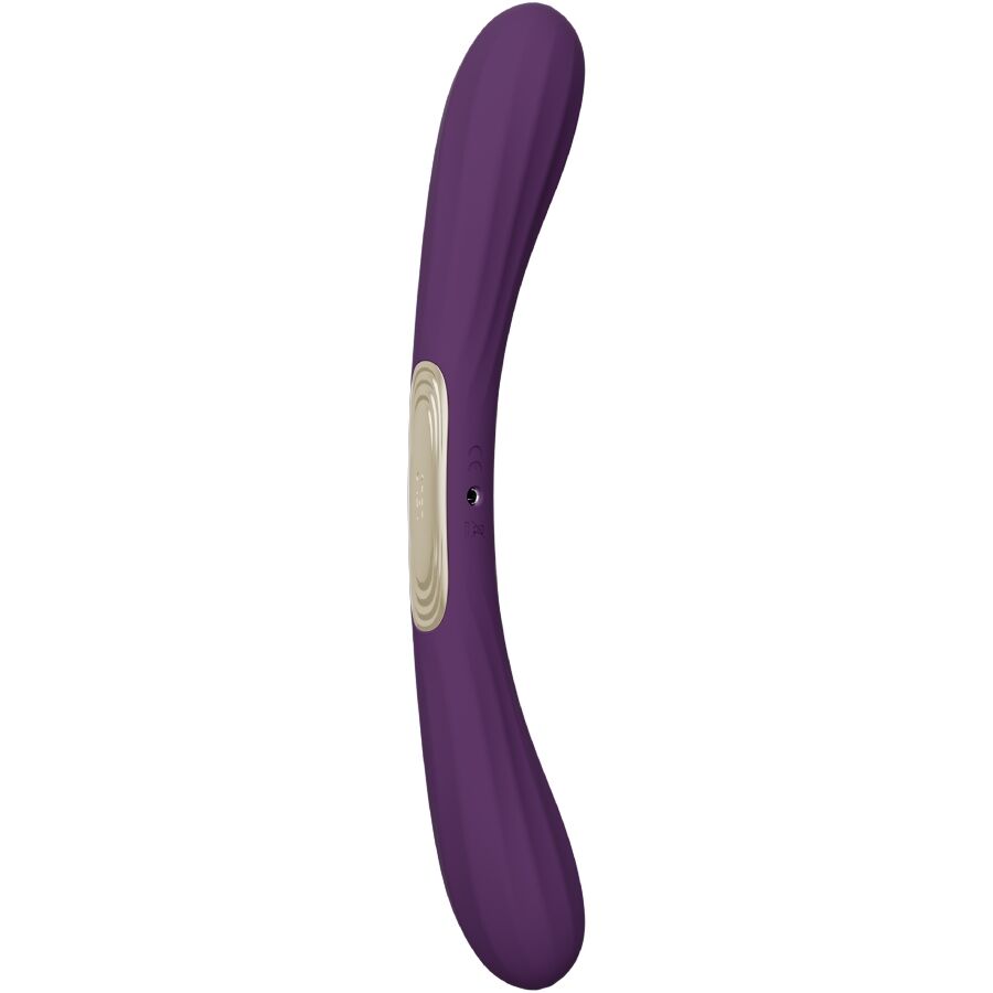 LELO - BOOMERANG VIBRADOR DE DOBLE EXTREMO MORADO