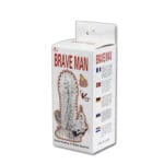 BAILE - BRAVE MAN EXTENSIÓN PENE VIBRADOR RABBIT - Imagen 3
