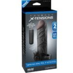 FANTASY X- TENSIONS - EXTENSIÓN PARA EL PENE CON VIBRADOR REAL FEEL 2 NEGRO - Imagen 2