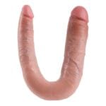KING COCK - DILDO DOBLE PENETRACIÓN 17.8 CM NATURAL - Imagen 5