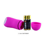 BAILE - ESTIMULADOR DE CLÍTORIS MARIPOSA LOVE EGGS 12 VELOCIDADES LILA CONTROL REMOTO - Imagen 5