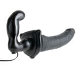 FETISH FANTASY SERIES - SERIES DELUXE ARNÉS VIBRADOR PENETRIS NEGRO - Imagen 3