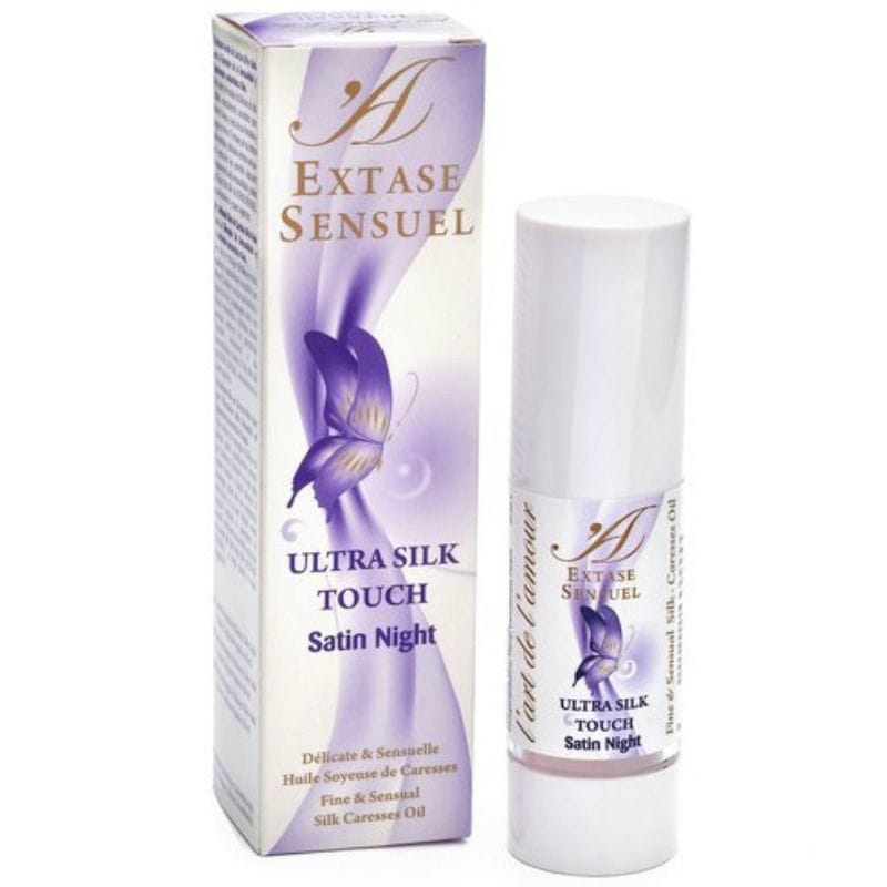 img_52621_cf11464429c26c1487290f99ca23b793_1.jpg EXTASE SENSUAL - ACEITE MASAJE ULTRA SILK TOUCH SATIN NIGHT - Imagen 1