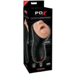 PDX ELITE - STROKER REALÍSTICO GARGANTA PROFUNDA CON VIBRACIÓN - Imagen 3
