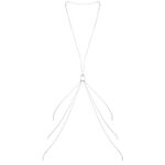 BIJOUX - MAGNIFIQUE CADENAS METLICAS PARA EL CUERPO 8 SILVER - Imagen 2