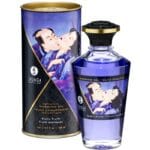 SHUNGA - ACEITE MASAJE EFECTO CALOR SABOR FRUTAS EXÓTICAS 100 ML