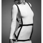 BIJOUX - INDISCRETS MAZE ARNÉS FORMA DE VESTIDO MARRON - Imagen 2