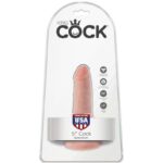 KING COCK - PENE REALÍSTICO 14 CM COLOR NATURAL - Imagen 4