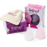IRISCUP - COPA MESTRUAL ROSA PEQUEÑA + BOLSA ESTERILIZADORA GRATIS - Imagen 3