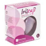IRISCUP - COPA MESTRUAL ROSA GRANDE + BOLSA ESTERILIZADORA GRATIS - Imagen 2