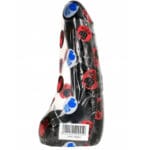 ALL BLACK - DILDO REALÍSTICO NEGRO SUAVE 20 CM - Imagen 3