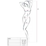 PASSION - WOMAN BS032 BODYSTOCKING ROJO TALLA ÚNICA - Imagen 2