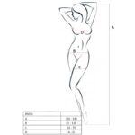 PASSION - WOMAN BS031 BODYSTOCKING NEGRO TALLA ÚNICA - Imagen 3