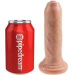 KING COCK - DILDO REALÍSTICO UNCUT NATURAL 15 CM - Imagen 4