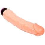 BAILE - VIBRADOR REALÍSTICO FLEXIBLE NATURAL 24 CM - Imagen 2