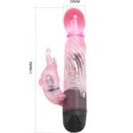 BAILE - GIVE YOU A KIND OF LOVER VIBRADOR CON RABBIT ROSA 10 MODOS - Imagen 3