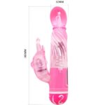 BAILE - VIBRADOR MULTIVELOCIDAD CON ESTIMULADOR ROSA - Imagen 5