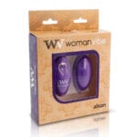 WOMANVIBE - ALSAN HUEVO CONTROL REMOTO SILICONA MORADO - Imagen 2