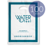 WATERFEEL - 100 BOLSAS PLASTICO GRANDES 40 X 50 CM - Imagen 3