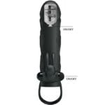 PRETTY LOVE - FUNDA SILICONA CON VIBRACIÓN 14 CM 2.0 - Imagen 4