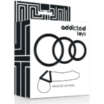 ADDICTED TOYS - SET ANILLOS PENE NEGRO - Imagen 3