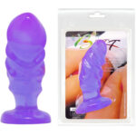 BAILE - PLUG ANAL UNISEX CON VENTOSA LILA - Imagen 3