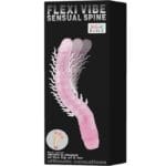 BAILE - FLEXI VIBE SENSUAL SPINE BENDABLE VIBRATING DILDO LILA 23.5 CM - Imagen 2